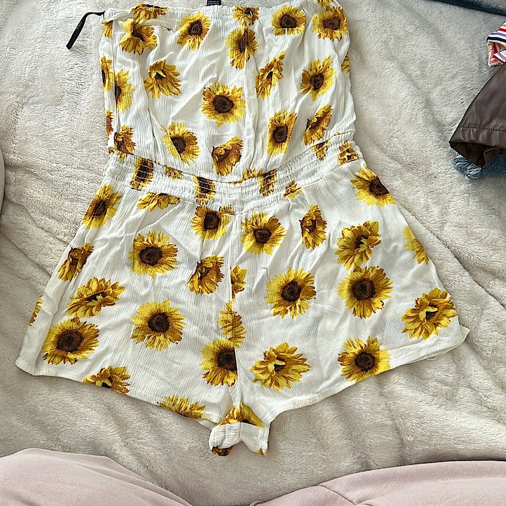 Off the shoulder romper from forever21